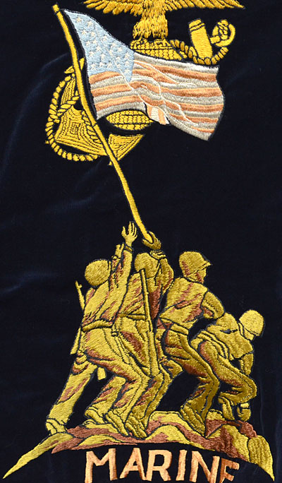 テーラー東洋【港商】別珍スペシャルスカジャン『MARINE×MARINE PHOTO