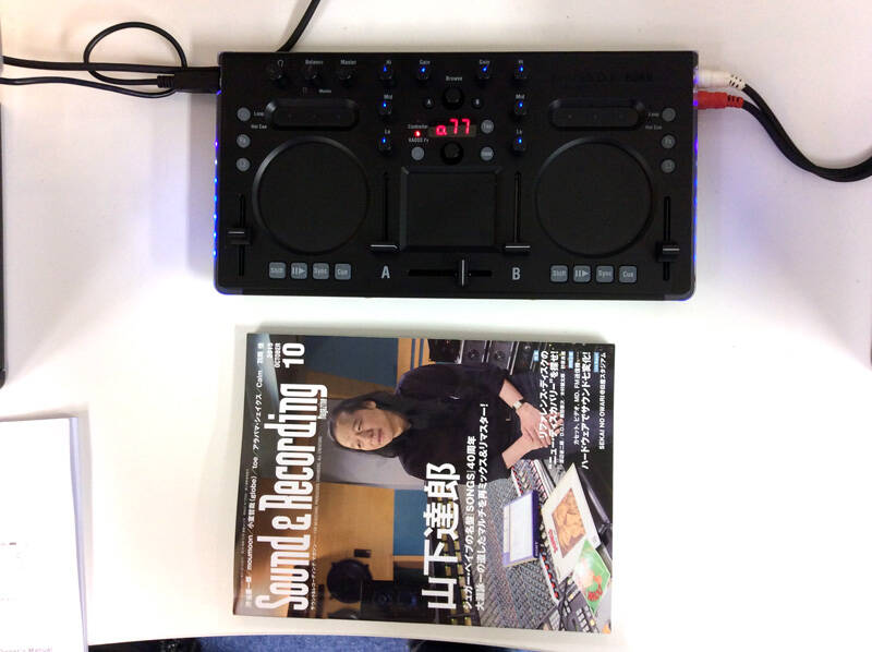 Korg KAOSS DJ レビュー！タッチパネルをこすって生まれ変わる音楽の