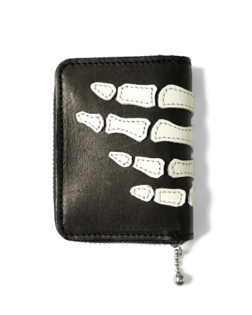 KAPITAL (キャピタル) THUMBS UP BONE HAND ZIP ミニウォレット