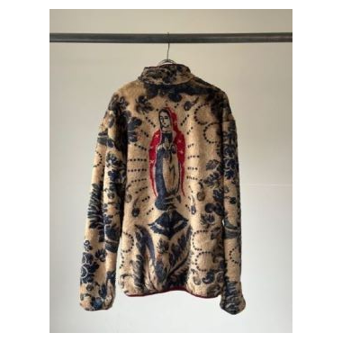 KAPITAL (キャピタル) ダマスク柄フリース スナップT（バージンマリア