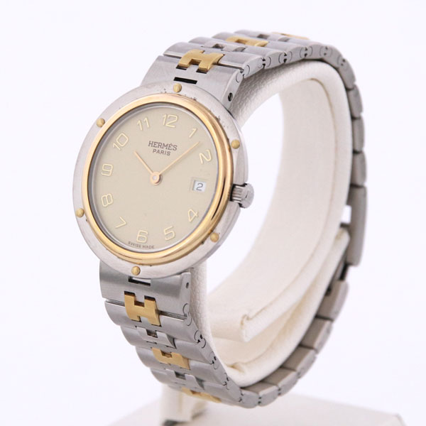 HERMES - 仕上済 - ヴィンテージ エルメス オリンピア クォーツ 中古
