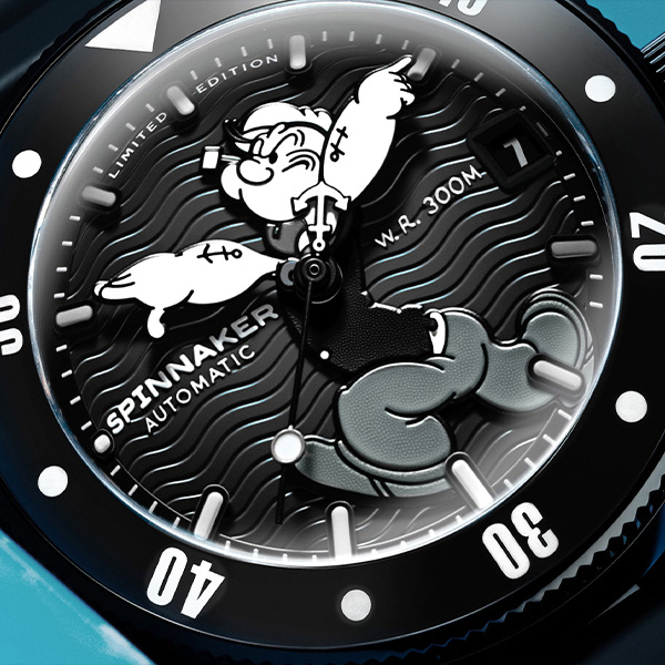 SPINNAKER スピニカー CHALLENGER AUTOMATIC POPEYE ANCHOR ARMS