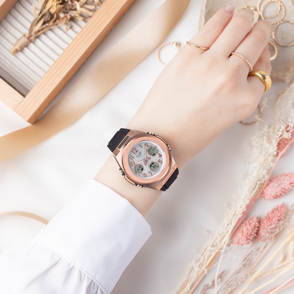 BABY-G G-MSジーミズ MSG-W610G-1AJF 電波ソーラー アナデジ(ピンク