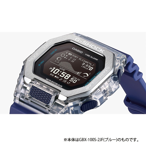 G-SHOCK G-LIDE GBX-100S-1JF Bluetooth クォーツ メンズ(ブラック): G