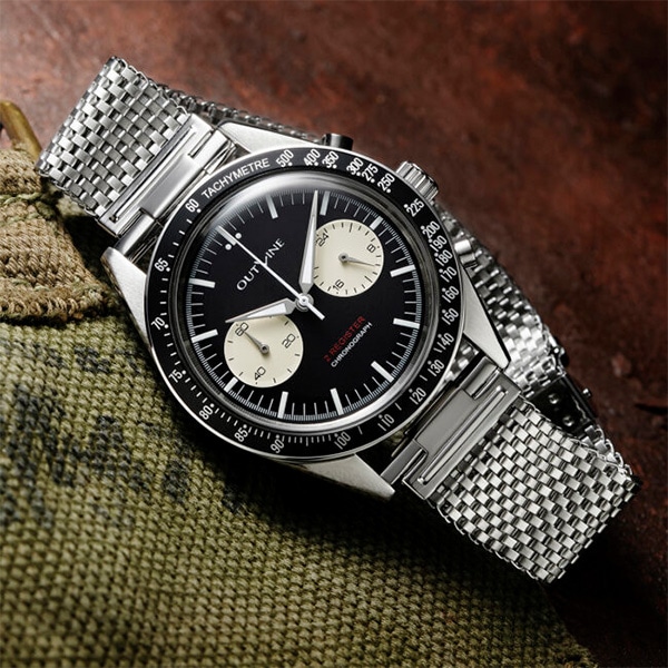 OUTLINE 2レジスタークロノ シリーズII YK20241-1BBIV 逆パンダ