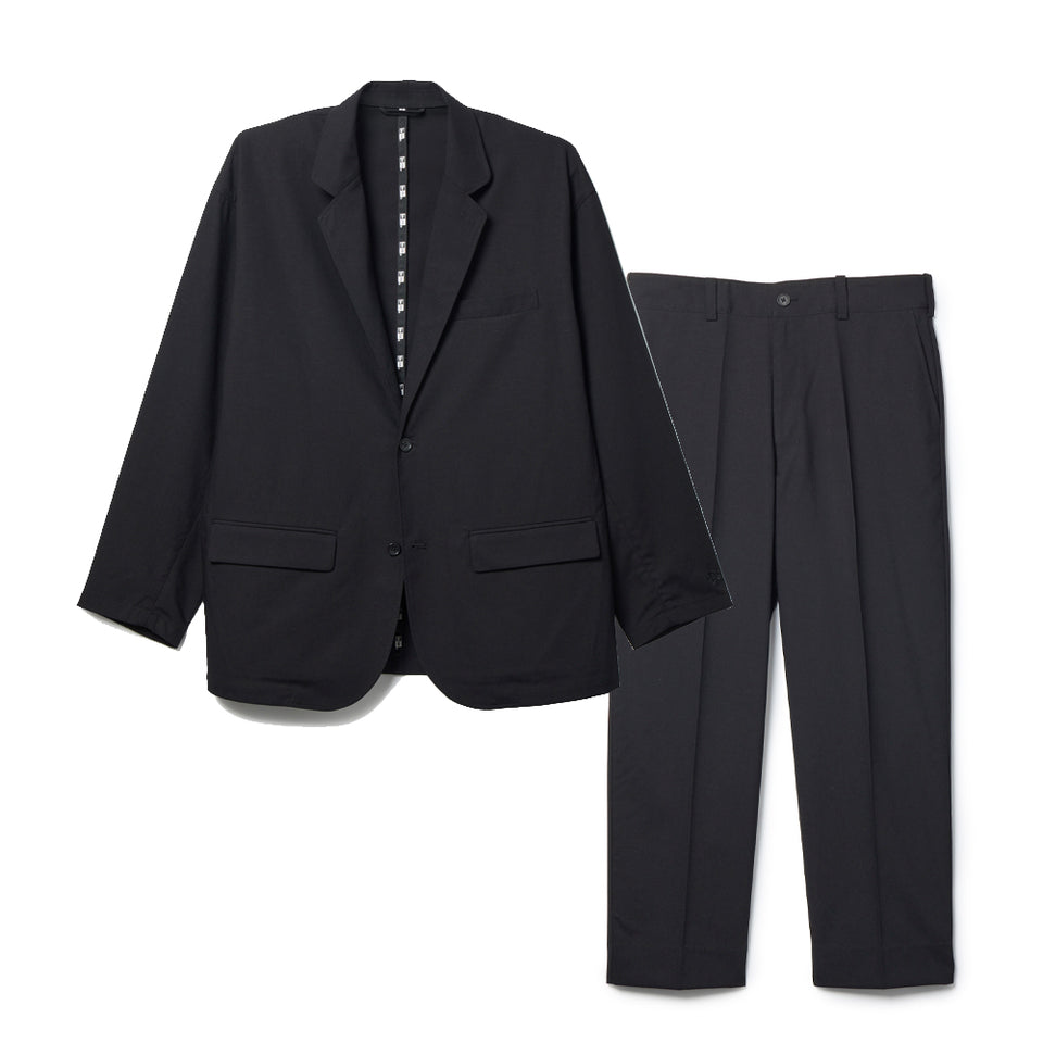 リネンスーツ セットアップ BLACK LABEL SS26 ブラック | ニューエラ