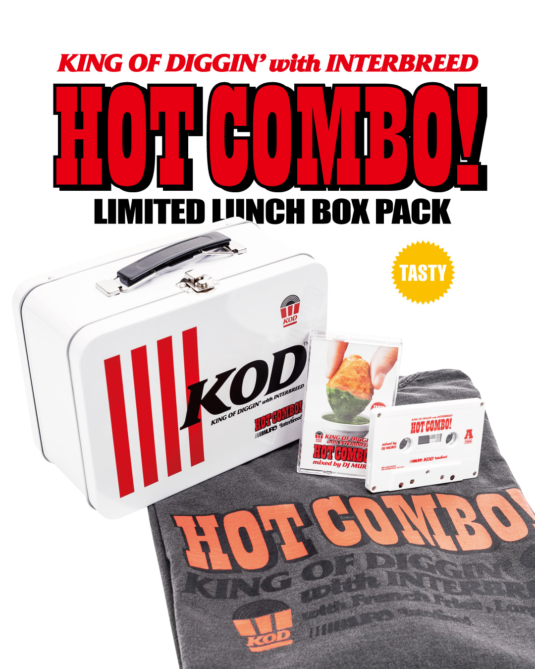 INTERBREED(インターブリード) Tシャツ, ランチボックスKING OF DIGGIN