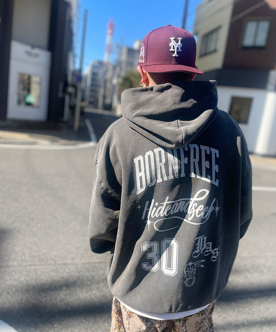HIDEANDSEEK(ハイドアンドシーク) スウェットパーカー Team Hooded