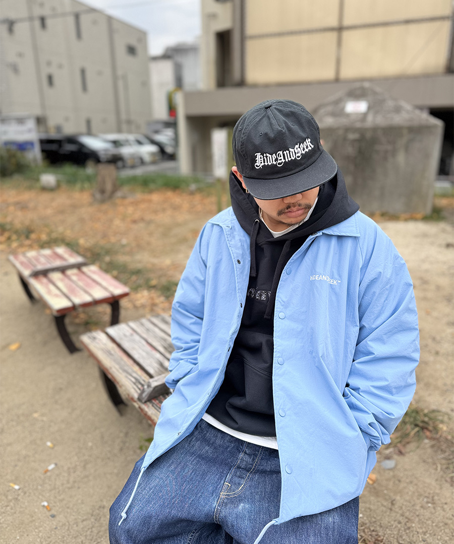 HIDEANDSEEK(ハイドアンドシーク) コーチジャケット Quilted Team