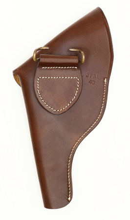 WW2 REPLICA リバルバー用 レザーホルスター ミリタリーショップ 革