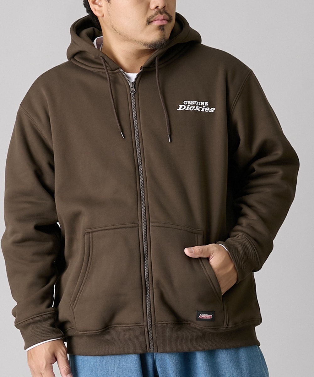 裏起毛フルジップパーカー GENUINE Dickies【大きいサイズ】 通販