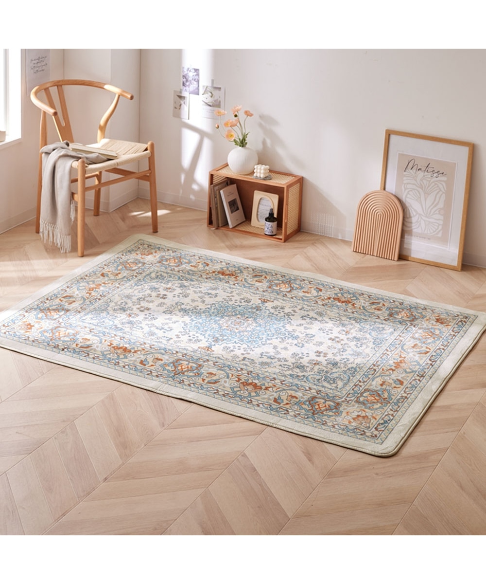 ラグ｜ボアラグシリーズ・アンティークデザイン・ウレタン入り・手洗い