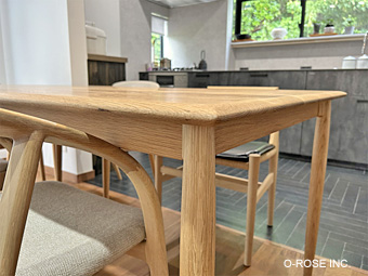 オー・ローズ、UNIダイニングテーブル、カイ・クリスチャンセン、Kai