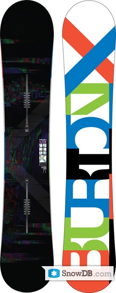 Snowboard Burton Custom X 2010/2011 :: Snowboard and ski catalog