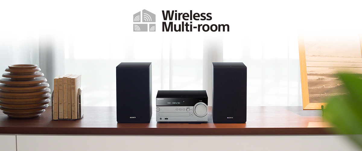 CMT-SX7 特長 : Wi-Fiで楽しむ | システムステレオ | ソニー