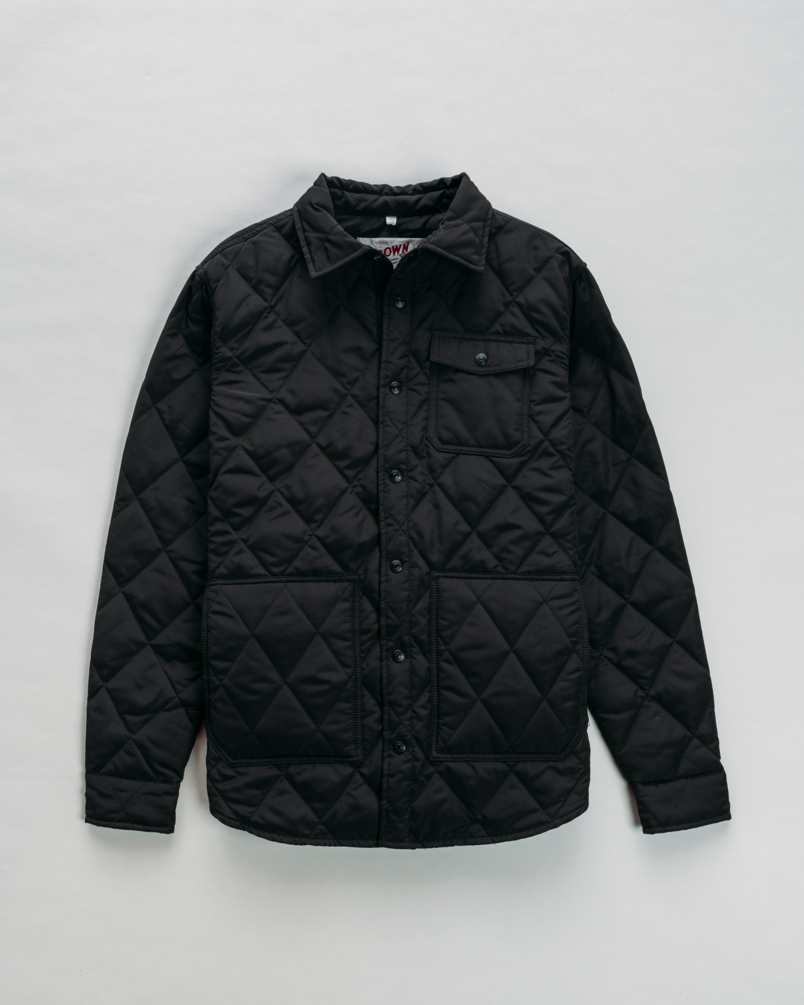 9122D - Down-filled Quilted Shirt Jacket – Schott N.Y.C.