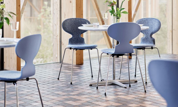 アリンコチェア3101 / カラードアッシュ ラベンダーブルー / フロント