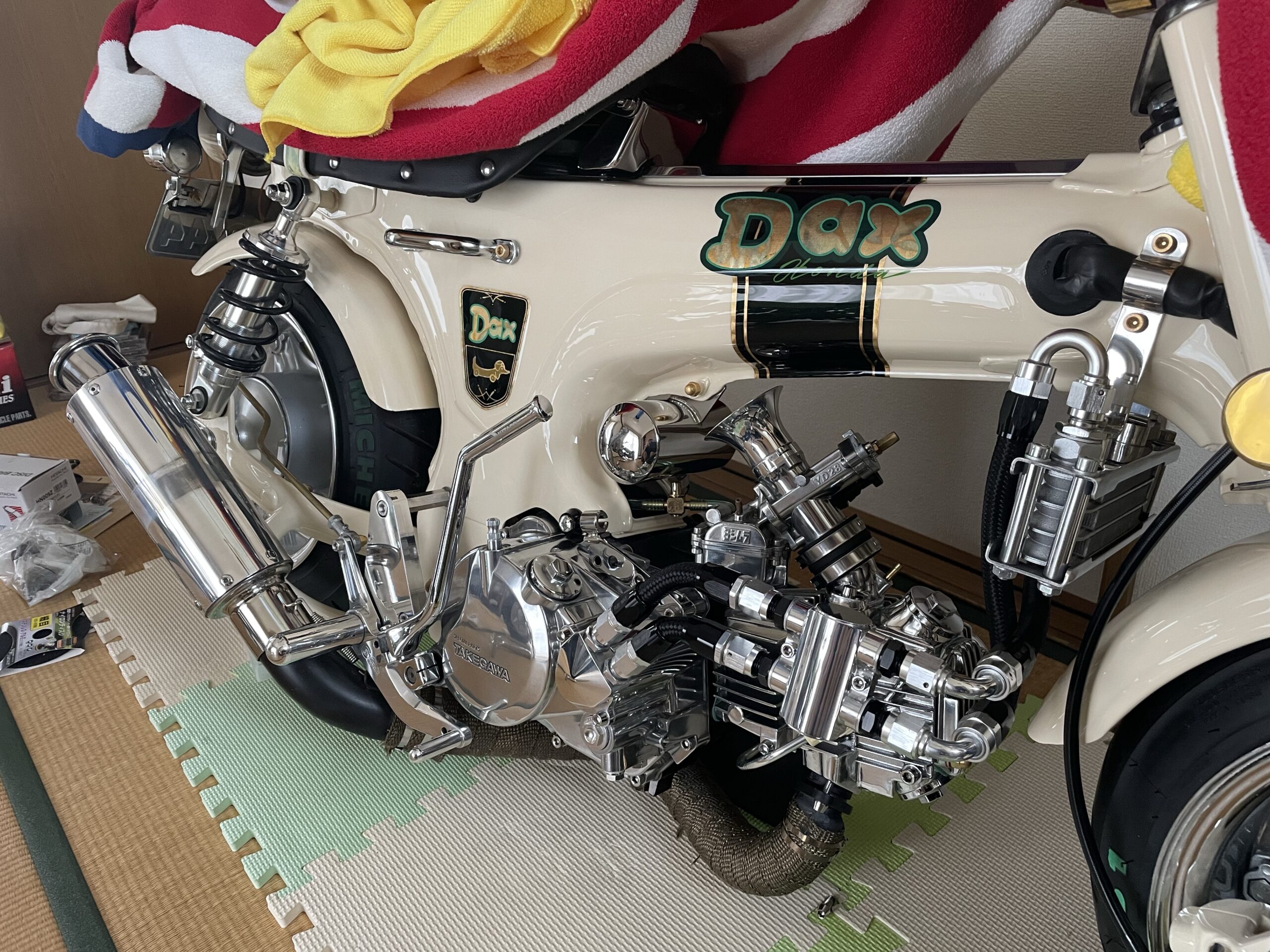 モンキーやダックス、シャリー、カブのマフラーは共通？流用可能ですか