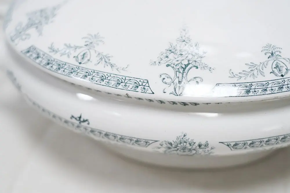 アンティーク スーピエール フランス リュネヴィル（Lunéville）スープ