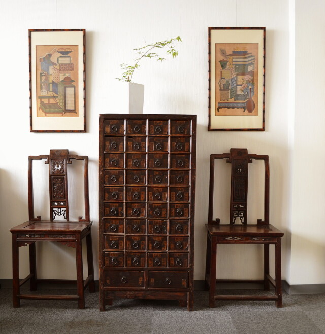 李朝家具 薬箪笥 薬ダンス 韓国アンティーク家具 Antique Sam's Collection