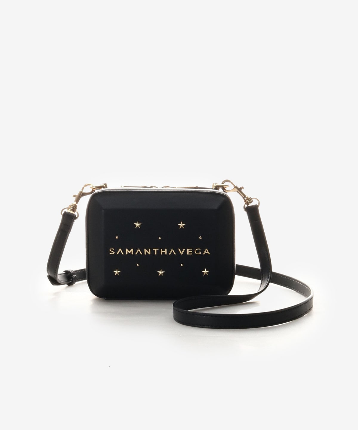 ナノスクエアスターストーンショルダーバッグ(FREE ブラック