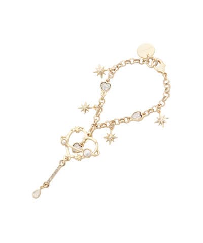 ハートビジュースターバッグチャーム(FREE ホワイト): Samantha