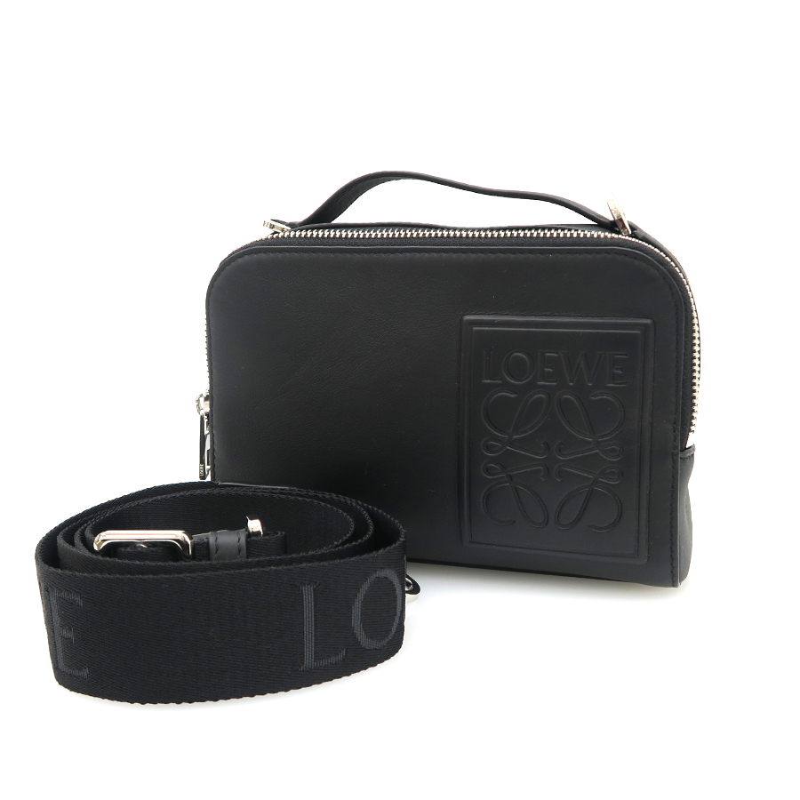 クロスボディカメラバッグミニ(サテンカーフ)/質屋 さのや ブランド