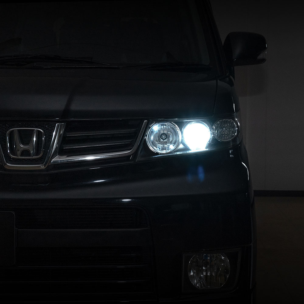 汎用 純正HID車両交換 LED ヘッドライトバルブ 2p HID 交換 LED化