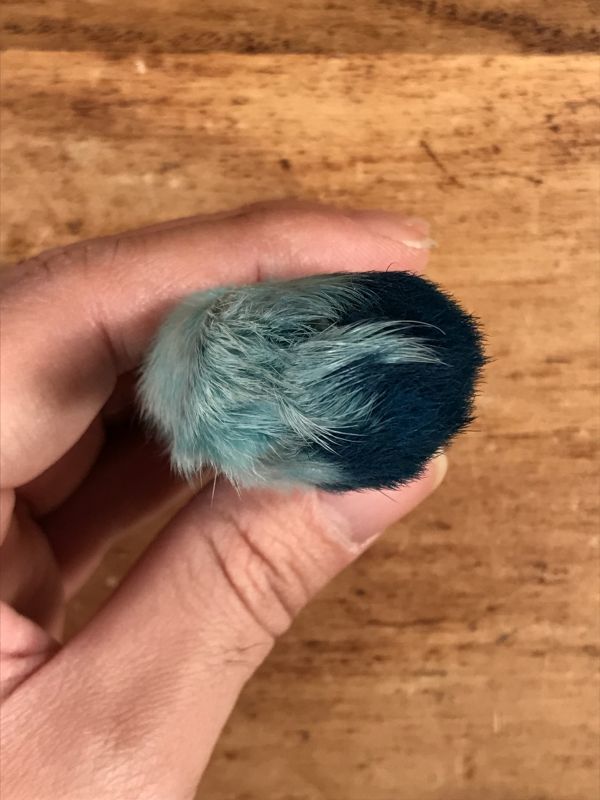 Rabbit Foot Lucky Charm Keychain ラビットラッキーチャーム