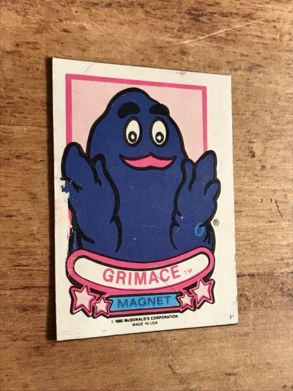 McDonald's “Grimace” Magnet グリマス ビンテージ マグネット