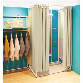 折りたたみ式簡易フィッティングルーム〔ストエキオリジナル〕 本体