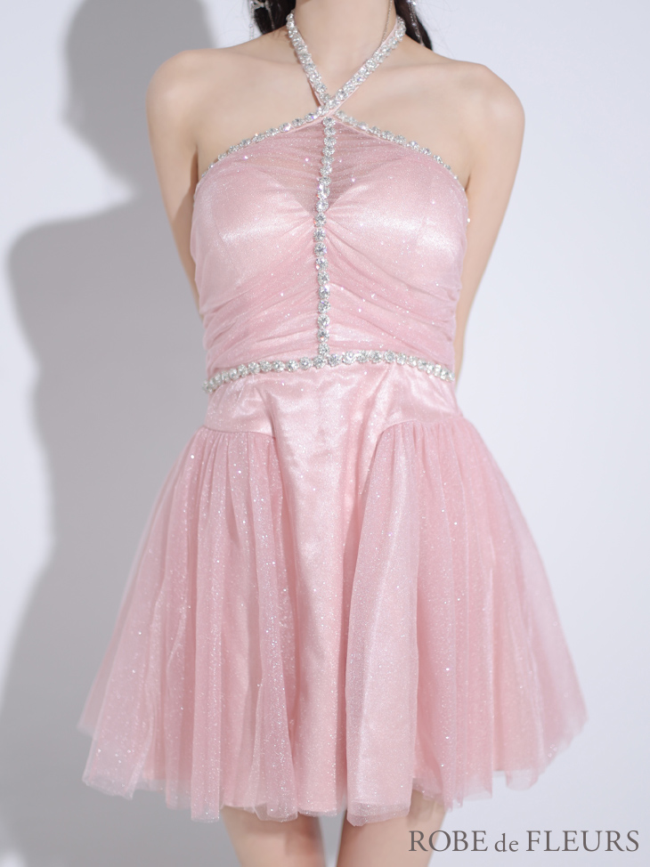 XSサイズあり【ROBE de FLEURS/ローブドフルール】バレエコア/ ラメ