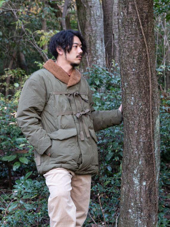 BUYER SELECT OUTER vol.4 norbit ショールカラーボアダウンジャケット