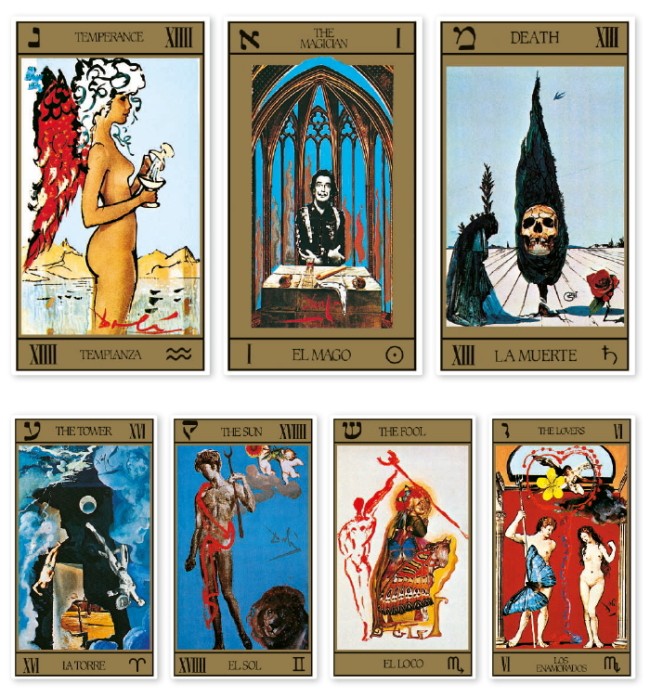 タロットカード DALI TAROT UNIVERSAL GOLD EDITION - AGM【Prosperity