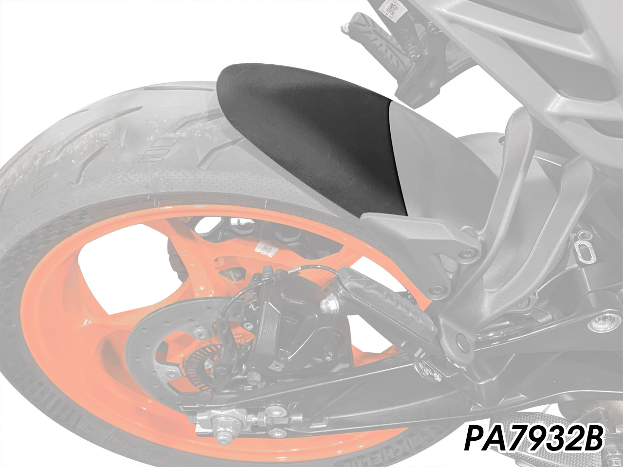 390DUKE カスタム フェンダー