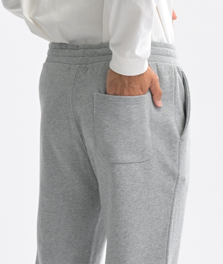 USAコットン】裏毛ジョガーパンツ(Mサイズ グレーモク): メンズ
