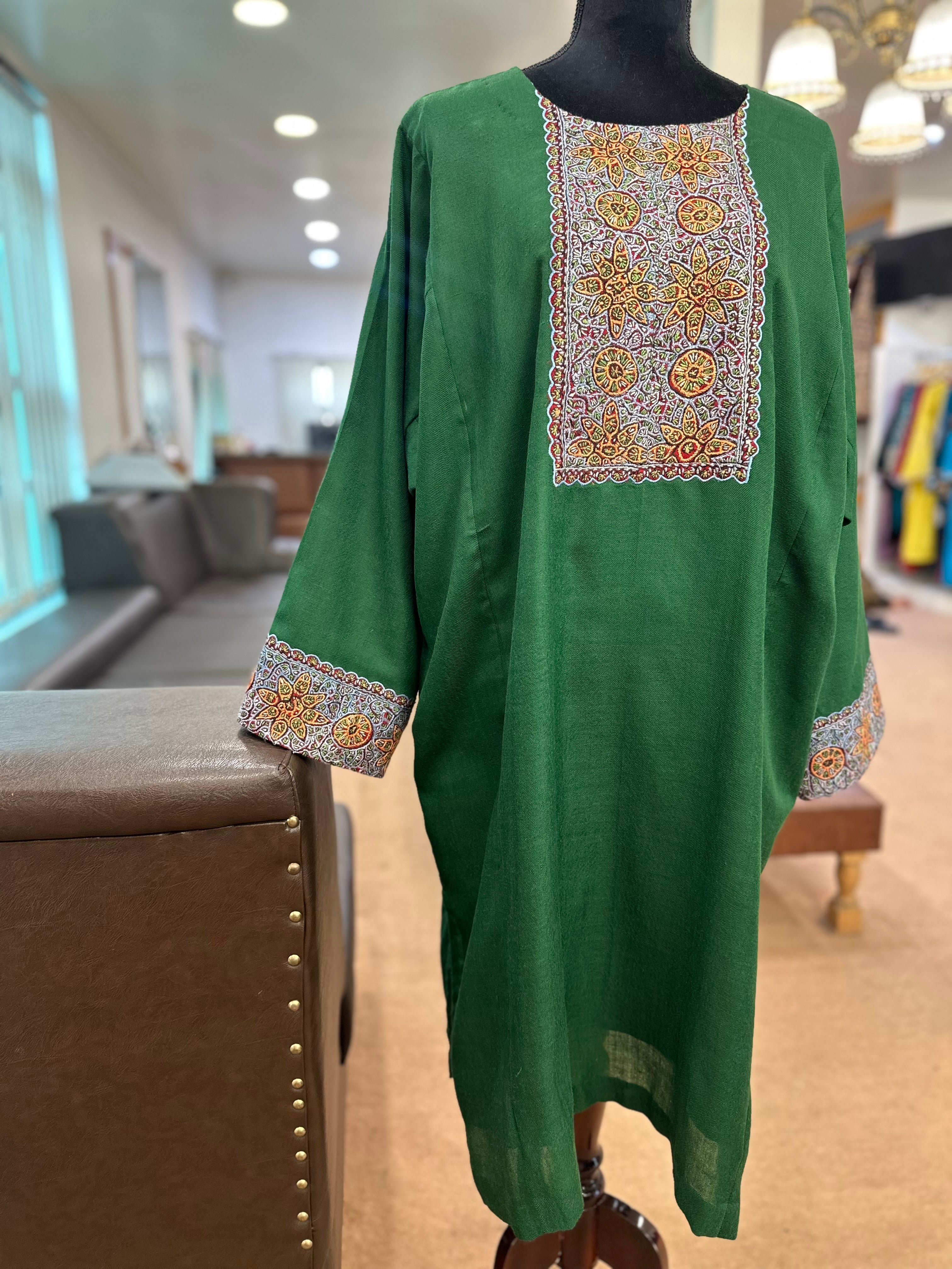 Purepashmina blend pheran pwb324 – Pastau