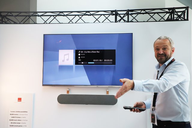 HIGH END＞DALI、壁掛け式サウンドバー「KATCH ONE」。CEOが魅力を