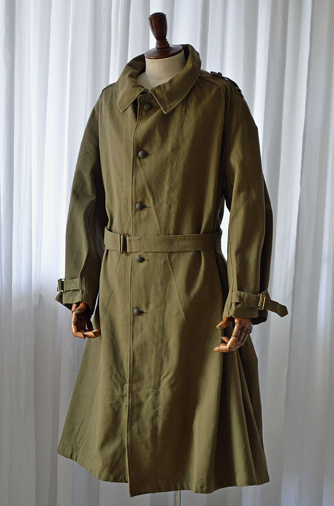 1940s デッドストック フレンチアーミー モーターサイクルコート