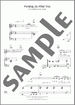 楽譜一覧】トム・ウェイツ - ヤマハ「ぷりんと楽譜」