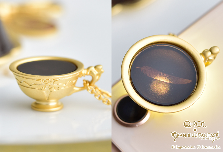 Q-pot. サンダルフォン 珈琲ゼリー バッグチャーム グラブル コーヒー