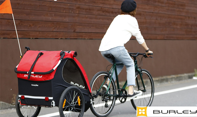 BURLEY（バーレー）HONEY BEE （ハニービー）二人乗せタイプの中で最も