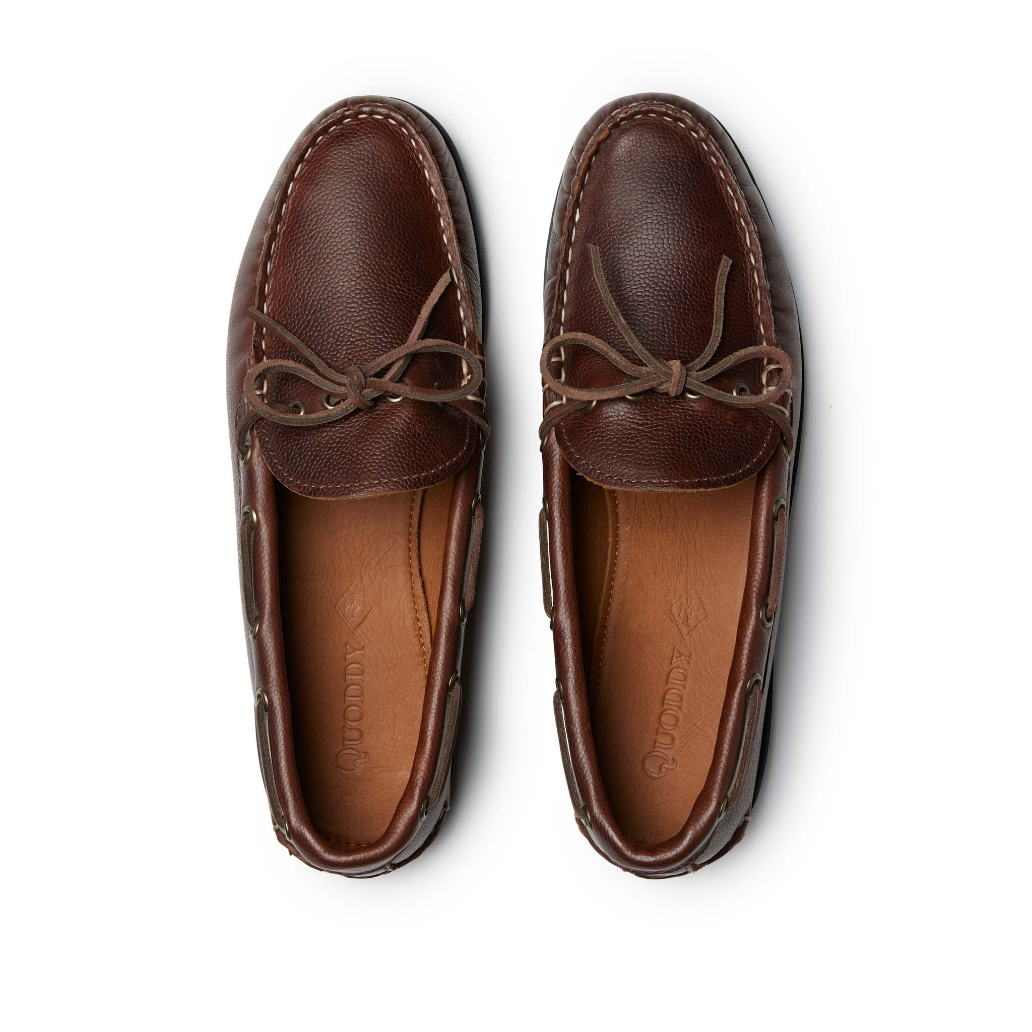 Men's Canoe Shoe: Brown Pebble – Handcrafted Comfort & Durability
