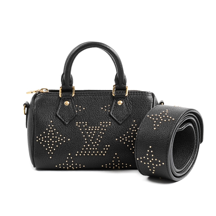 ナノスピーディ(約W16.5xH10xD7cm(実寸) ブラック): ブランドバッグ