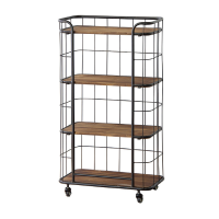 松野屋】クラフトテープバスケット 大