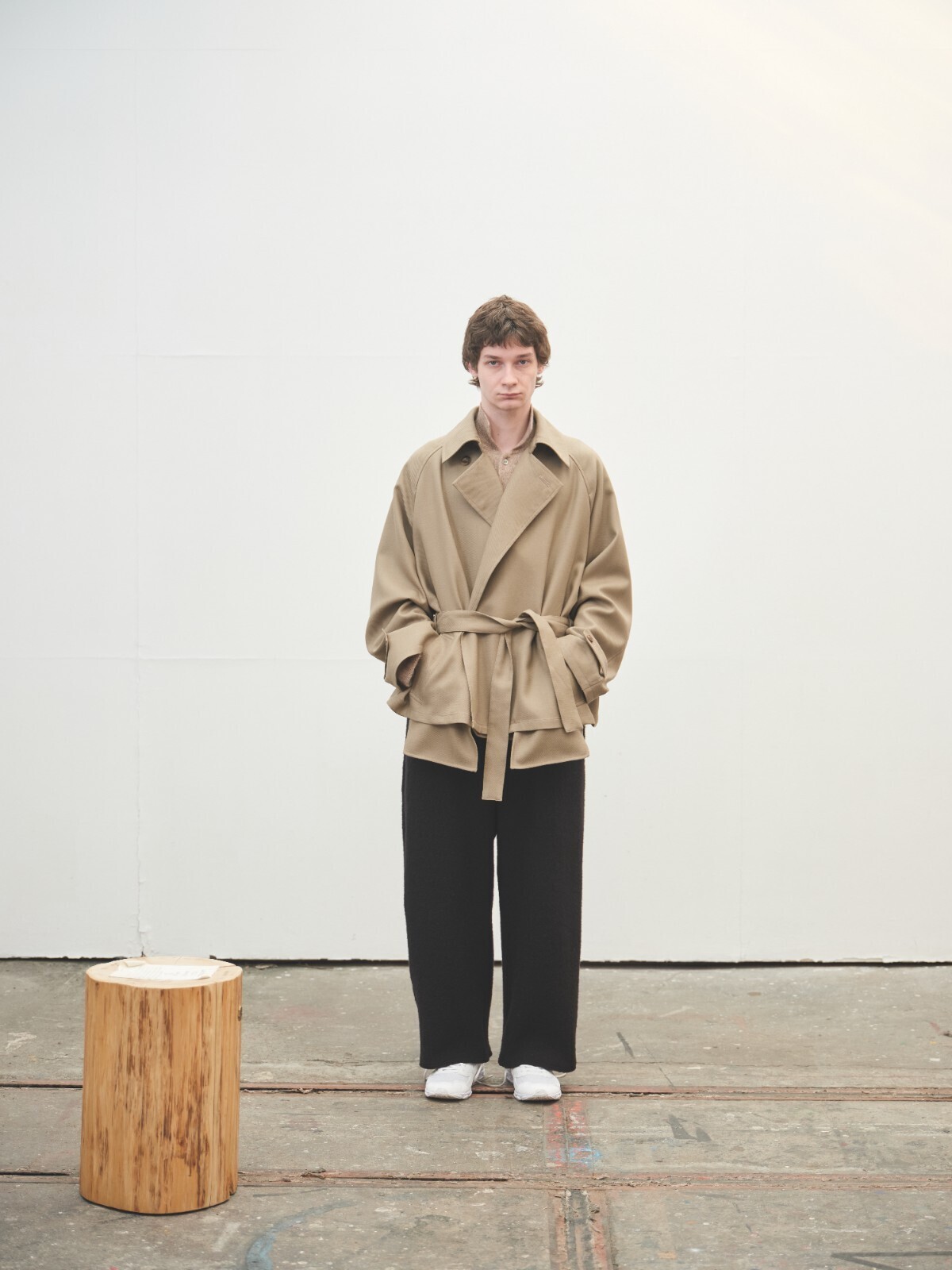 ショートトレンチコート - ブラン ワイエム レディース & メンズ｜公式