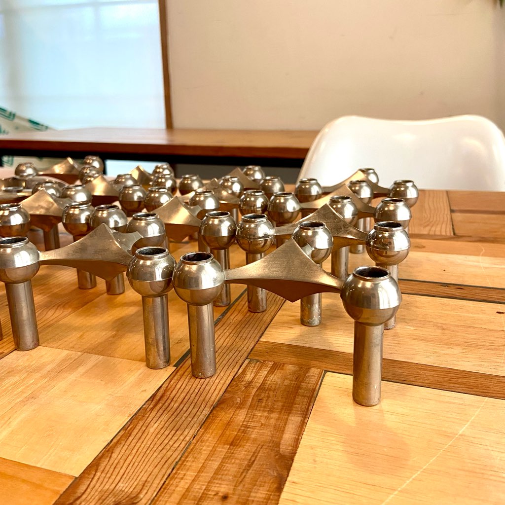 ストッフナゲル / STOFF Nagel キャンドルホルダー 13ピース 2トレー