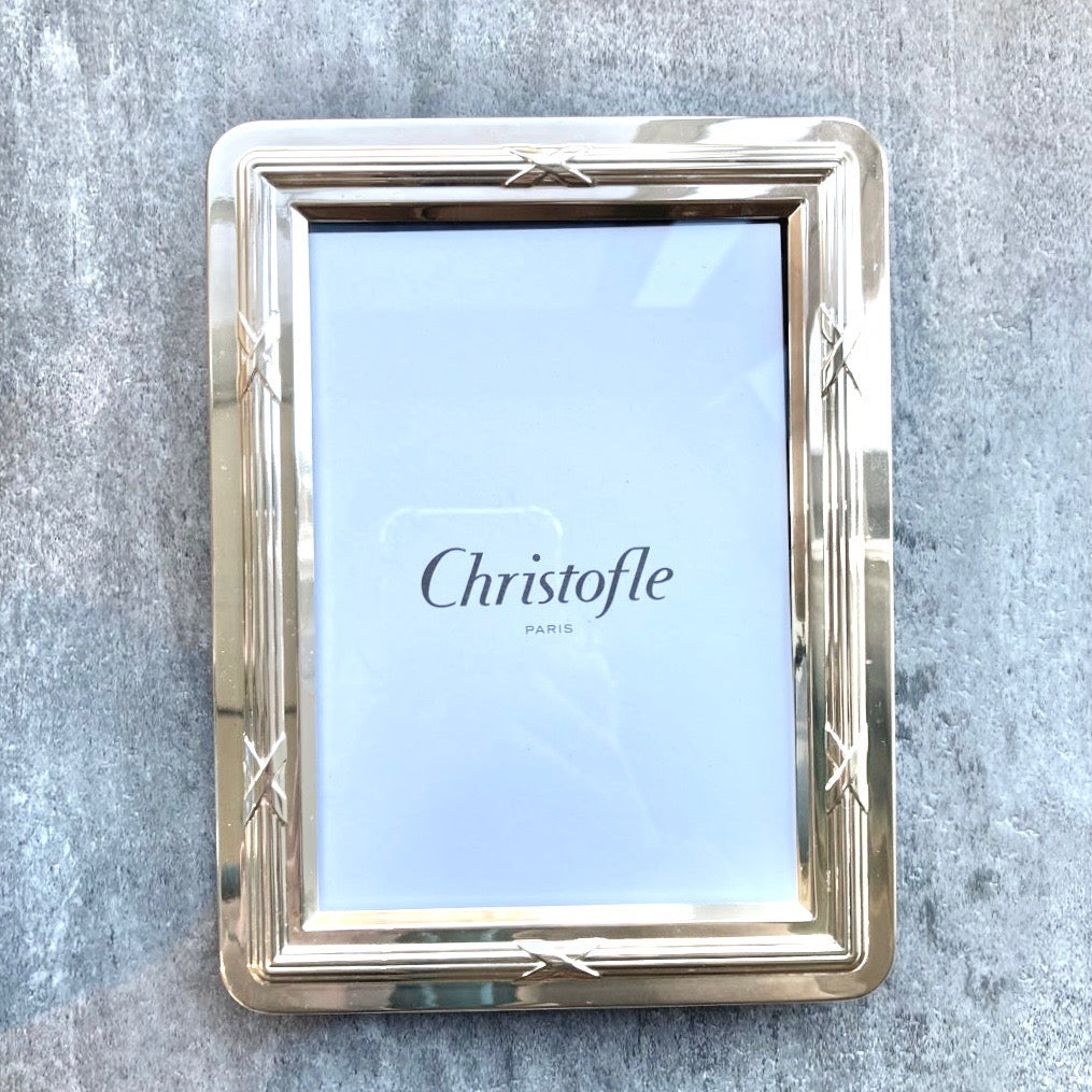 クリストフル / Christofle フォトフレーム エジェア リュバン 9×13 L