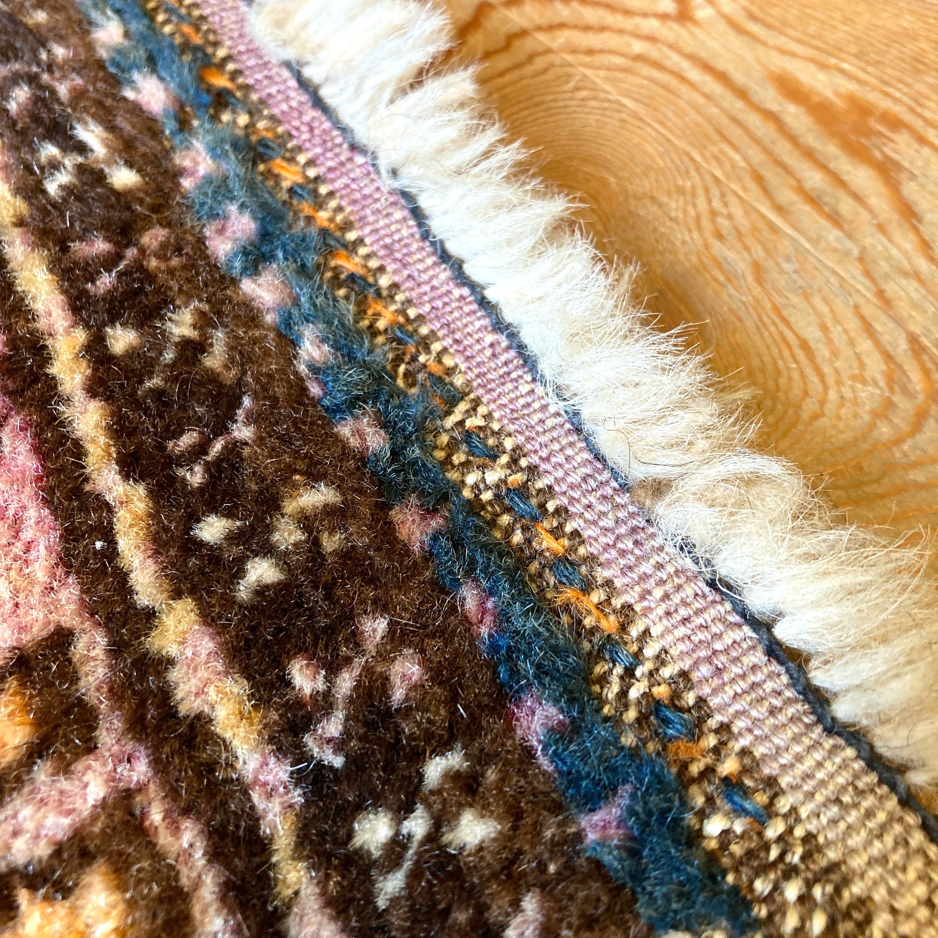 トライバルラグ ウール アフガニスタン ヴィンテージ 中古 ラグ敷物