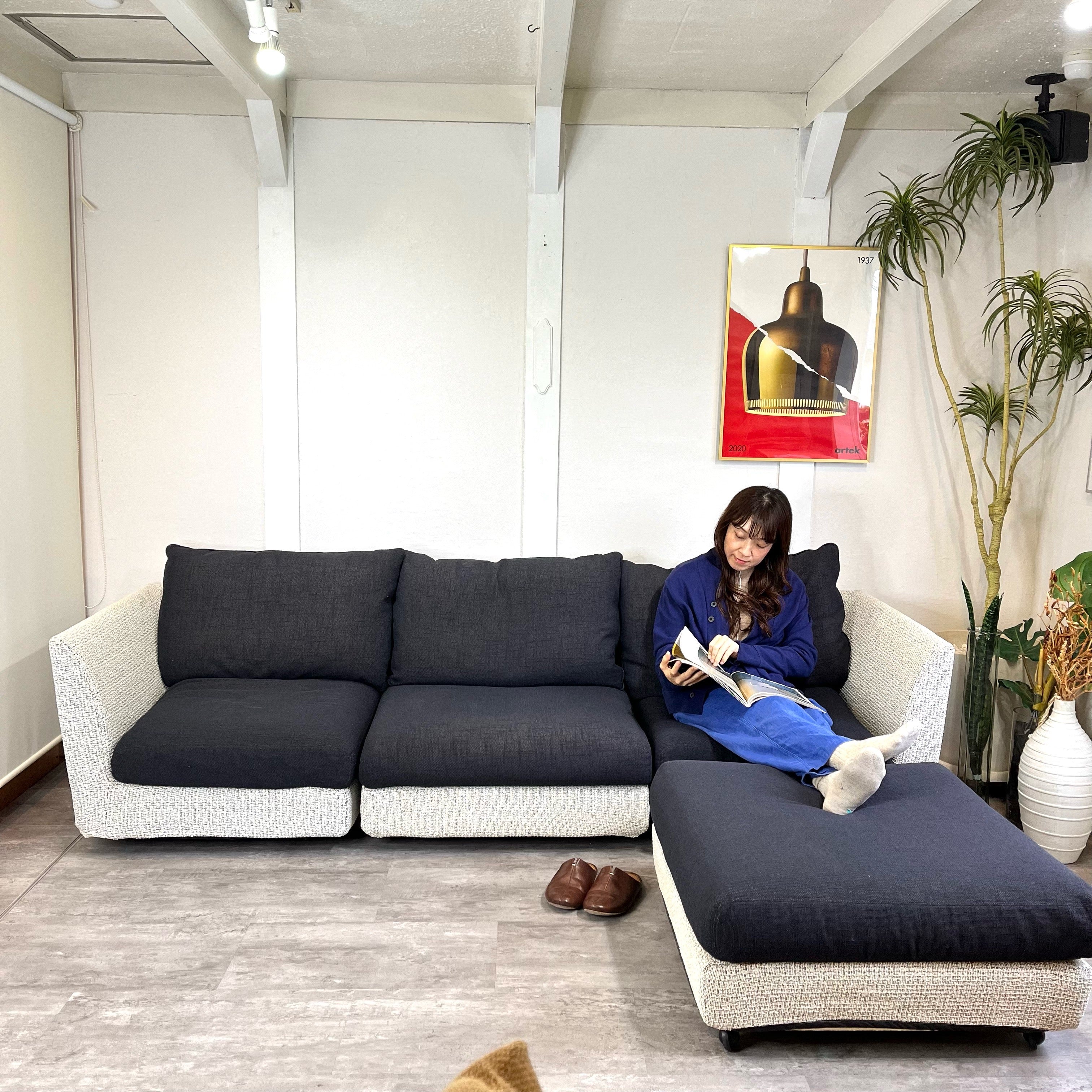 アルフレックス / arflex エーソファ / A SOFA ミディアム 3人掛け